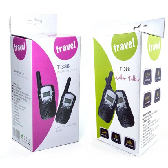 2 Yellow Kids walkie-talkie set ONLY Yellow - Picture 3 of 4